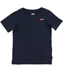 Levis Stuttermabolur - Batwing kista - Dökkblátt