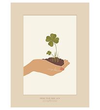 Vissevasse Poster - 50x70 - Grow Your Own Luck