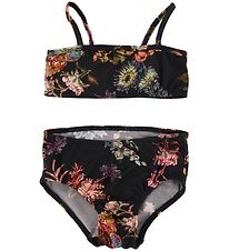 Christina Rohde Bikini - Zwart m. Bloemen