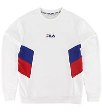 Fila Sweatshirt - Baker - White