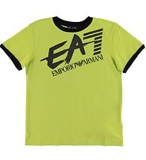 EA7 T-shirt - Lime w. Logo