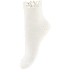 Condor Socks w. Lace edge - Cream