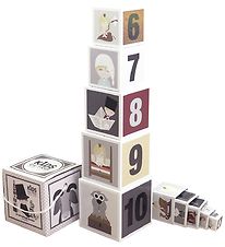 Kids by Friis Stacking Blocks - 10 pcs - Fairytale