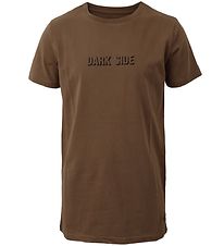Hound T-shirt - Brun m. Tryck
