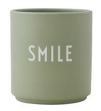 Design Letters Cup - Favourite Cups - Porcelain - Green Smile