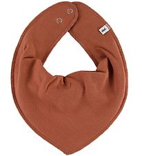 Pippi Baby Teething Bib - Pointy - Redwood