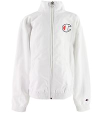 Champion Fashion Gilet - Blanc av. Logo