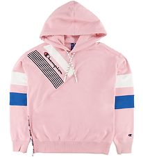 Champion Fashion Hoodie - Pink w. Print