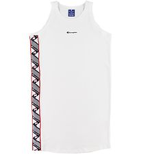 Champion Fashion Kleid ohne Ärmel - Weiß m. Streifen