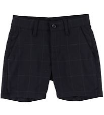 Grunt Shorts - Dude Window - Black w. Checks