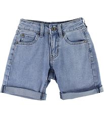 Grunt Shorts - Blijf - in denimblauw