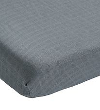 by KlipKlap Bed Sheet - 60x120 - Petite Collection - Dusty Blue
