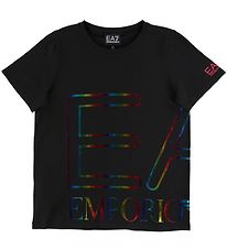 EA7 T-Shirt - Noir av. Logo