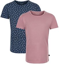 Minymo T-shirts - 2-pack - Mesa Rose