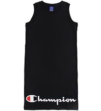 Champion Fashion Kleid - Schwarz m. Logo