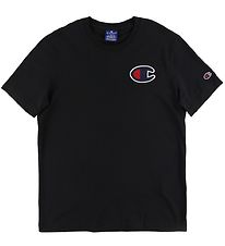 Champion Fashion T-shirt - Black w. Logo