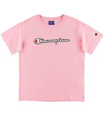 Champion Fashion T-Shirt - Pink m. Logo