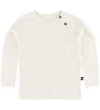 Little Wonders Long Sleeve Top w. Elbow Patches - Noah - White
