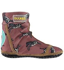 Duukies Sundsokkar - UV50+ - Zebra Raspberry