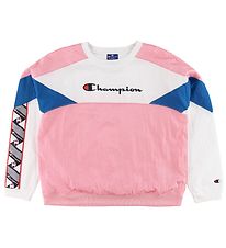 Champion Fashion Sweat-shirt - Rose/Blanc/Bleu