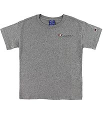 Champion T-shirt - Grmelerad m. Logo