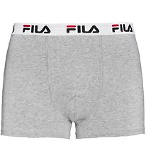 Fila Boxers - Grey Melange w. Logo