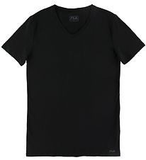 Fila T-shirt - V-Neck - Black