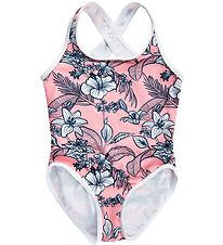 Creamie Swimsuit - Pink Icing w. Flowers