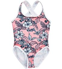 Creamie Maillot de Bain - UV50+ - Rose Glaage av. Fleurs