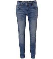 Hound Pantalon - Xtra Slim Jeans - Blue Denim