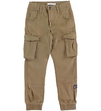 Name It Cargo Trousers - NitBamgo - Kelp