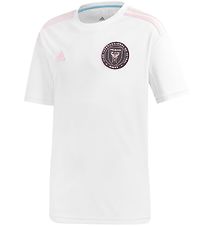 adidas Performance T-Shirt - Wei m. Pink Print