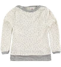 Engel Long Sleeve Top - Wool - Neutral w. Print