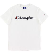 Champion Fashion T-paita - Valkoinen, Logo