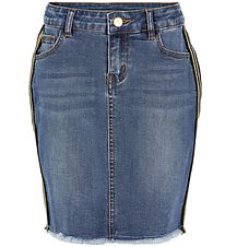 The New Jupe - Rana - Bleu Fonc Denim