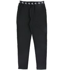 Calvin Klein Monogram Slim Sweatpants - Svart