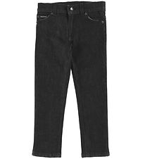 Dolce & Gabbana Jeans - Schwarz Denim m. Basketball