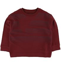 Emporio Armani Sweat-shirt - Fonc Rouge