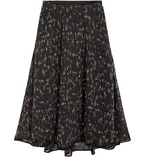 Designers Remix Skirt - Kiely - Black w. Camel Print