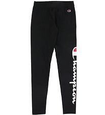 Champion Fashion Leggings - Zwart m. Logo