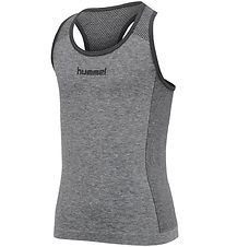 Hummel Top - hmlAVA - Charcoal Melange