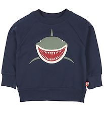 TIERE Sweatshirt - DYRBellow - Navy m. Hai