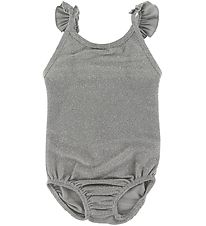 Christina Rohde Bodysuit - Sleeveless - Silver Glitter