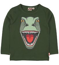 Dier Blouse - Roar T - Groen m. Dinosaurus