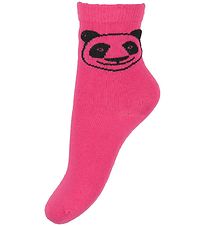 ANIMAUX Chaussettes - Galop - Rose av. Panda