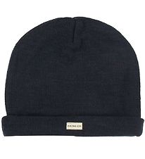 Racing Kids Hat - Wool/Cotton - Navy