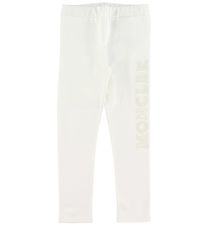 Moncler Sweatpants - White w. Logo