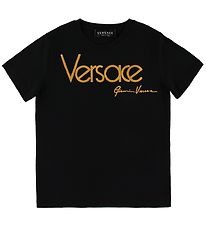 Versace T-Shirt - Zwart m. Logo
