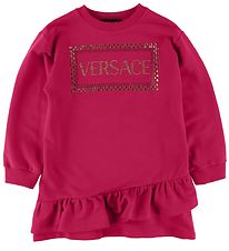 Versace Sweat Dress - Fuchsia w. Rivets