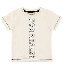 En Fant T-Shirt - Cream m. Text